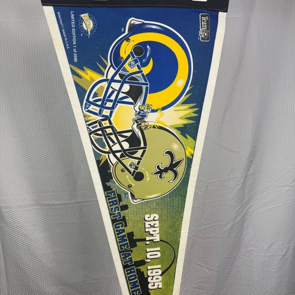 Vintage• limited edition•NFL 1 of 2500 - Picture 2 of 7